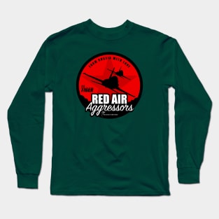 F-5 Aggressor - Red Air Aggressors Long Sleeve T-Shirt